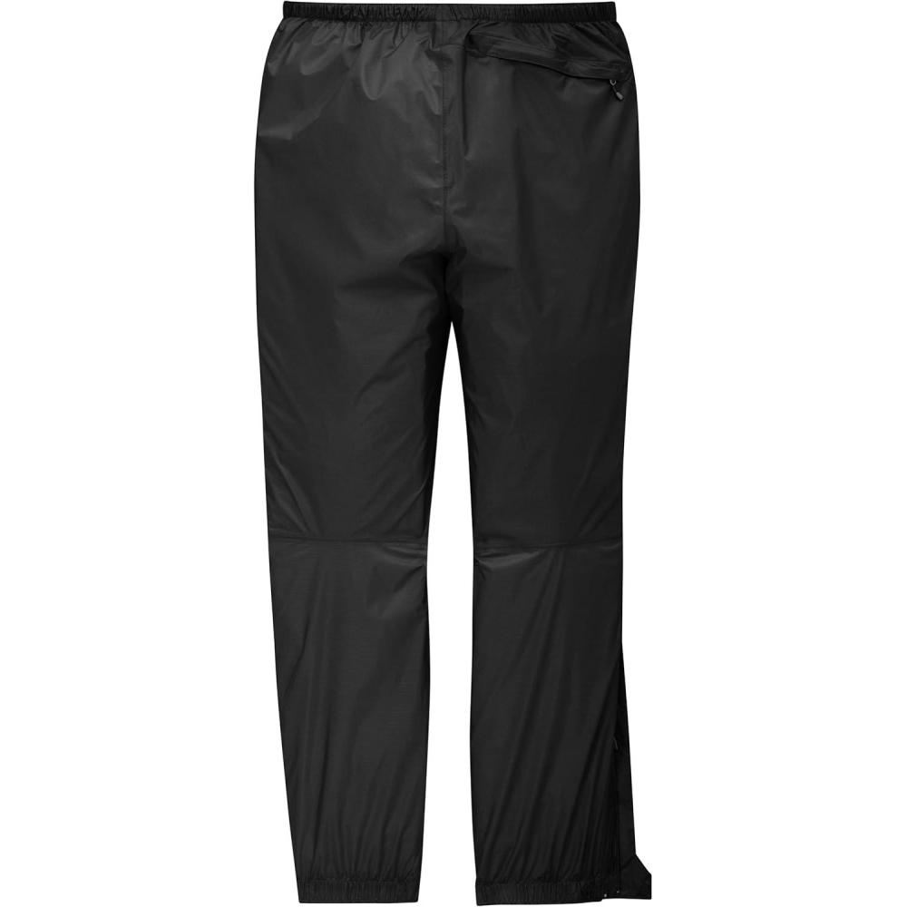 imageOutdoor Research Mens Helium Rain Pants  Breathable amp Weatherproof PantsBlack
