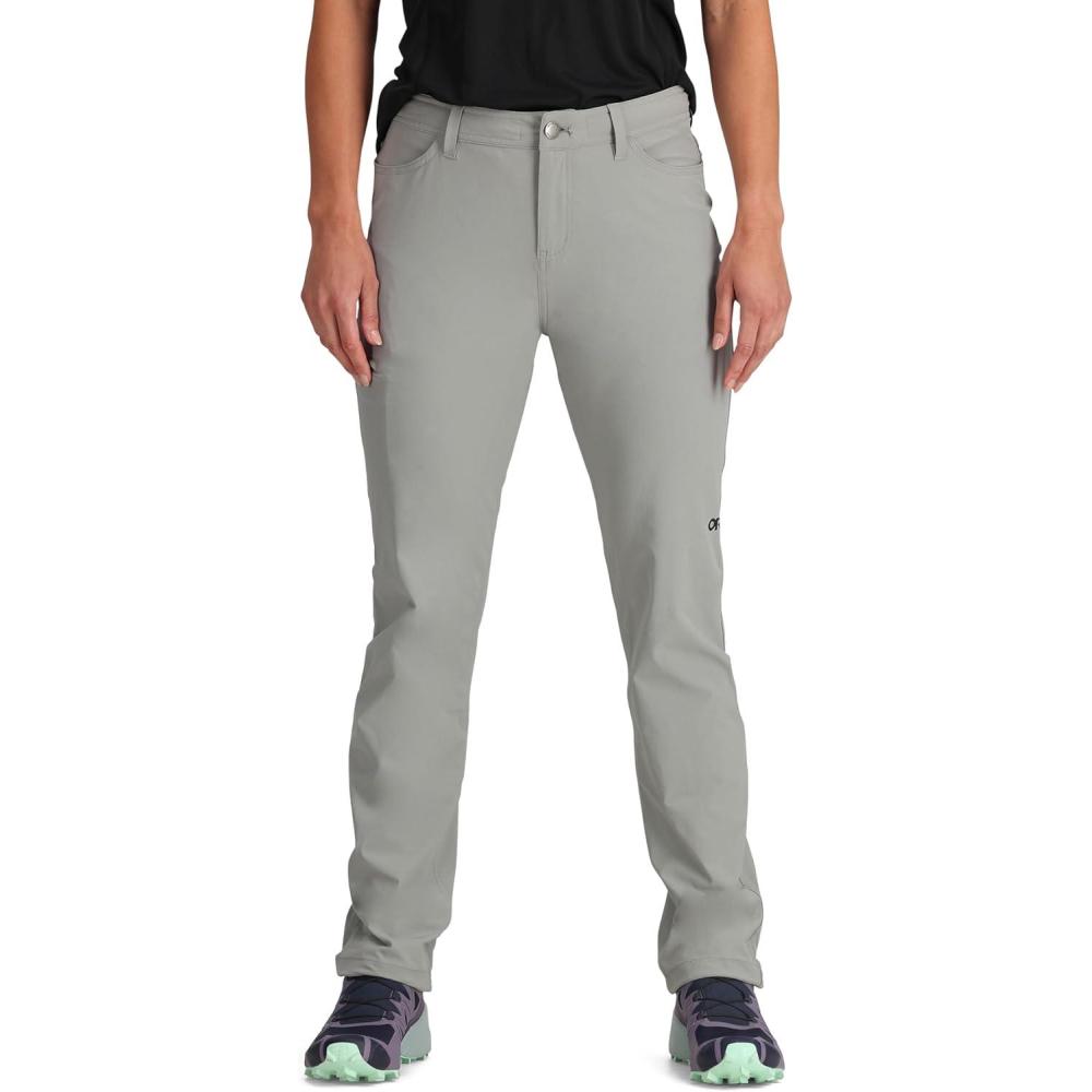 imageOutdoor Research Womens Ferrosi Pants  Short Inseam Light Pewter 8