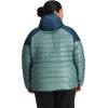 Outdoor Research Women’s Helium Down Hoodie-Plus, Neptune/Harbor, 2X