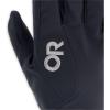 Outdoor Research Women’s Sureshot Softshell Gloves, Solid Black, L