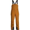 Outdoor Research Men’s Snowcrew Bibs – Waterproof Performance Ski Bibs for Men(Bronze)