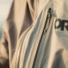 Outdoor Research Men’s Helium UL Jacket | Lightweight Waterproof Rain Jacket, Breathable, Windproof, Fully Seam Taped(Pro Khaki)