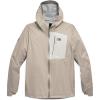 Outdoor Research Men’s Helium UL Jacket | Lightweight Waterproof Rain Jacket, Breathable, Windproof, Fully Seam Taped(Pro Khaki)