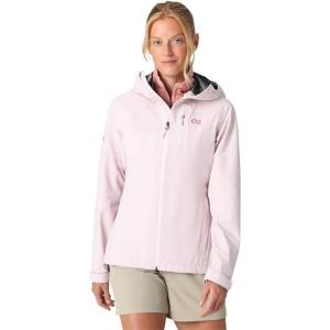 Outdoor Research Women’s Aspire 3L Jacket | Waterproof, Windproof, Hooded, Long Sleeve, Standard Fit(Cherry Blossom)