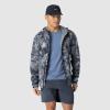 Outdoor Research Men’s Stratoburst Stretch Rain Jacket(Black Baker Print)