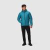 Outdoor Research Men’s Transcendent Down Hoodie Jacket | Water & Wind Resistant, Insulated, Lightweight, Standard Fit(Aurora)