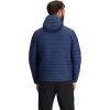 Outdoor Research Men’s Transcendent Down Hoodie Jacket | Water & Wind Resistant, Insulated, Lightweight, Standard Fit(Cenote)