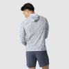 Outdoor Research Men’s Echo Hoodie – Lightweight UPF 15 Sun Shirt, Moisture-Wicking, Odor Control, Breathable(Oyster Traverse Print)