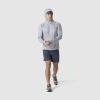 Outdoor Research Men’s Echo Hoodie – Lightweight UPF 15 Sun Shirt, Moisture-Wicking, Odor Control, Breathable(Oyster Traverse Print)