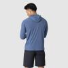 Outdoor Research Men’s Echo Hoodie – Lightweight UPF 15 Sun Shirt, Moisture-Wicking, Odor Control, Breathable(Skyline)