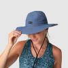 Outdoor Research Sunbriolet Sun Hat | UPF 50+, Breathable & Moisture-Wicking Safari Hiking Hat for Men & Women, SPF Headwear(Skyline)