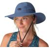 Outdoor Research Sunbriolet Sun Hat | UPF 50+, Breathable & Moisture-Wicking Safari Hiking Hat for Men & Women, SPF Headwear(Skyline)