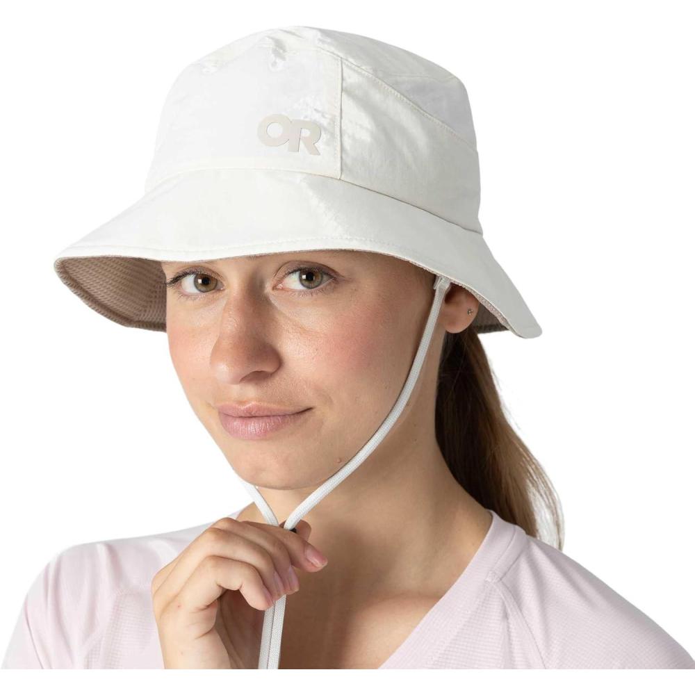 imageOutdoor Research Sun Bucket Hat  UPF 50 Protection Lightweight Packable Hiking Fisherman Hat for Men amp Women Chin StrapSand