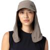 Outdoor Research Astroman Sun Cape Cap | Lightweight Neck Flap Hiking & Running Hat, UPF 30 Protection Ball Cap, Men & Women(Gravel)