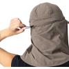 Outdoor Research Astroman Sun Cape Cap | Lightweight Neck Flap Hiking & Running Hat, UPF 30 Protection Ball Cap, Men & Women(Gravel)