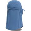 Outdoor Research Astroman Sun Cape Cap | Lightweight Neck Flap Hiking & Running Hat, UPF 30 Protection Ball Cap, Men & Women(Skyline)