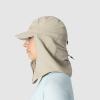Outdoor Research Insect Shield Cape Cap | Bug Repellent, Athletic Sun Hat with Neck Flap, UPF 50+ Ball Cap for Men & Women(Pro Khaki)