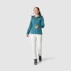 Outdoor Research Women’s Aspire 3L Jacket | Waterproof, Windproof, Hooded, Long Sleeve, Standard Fit(Mallard)