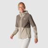 Outdoor Research Women’s Ferrosi Hoodie | Wind & Water Resistant, Zippered Pockets, Adjustable Hood, Standard Fit(Pro Khaki/Gravel)