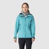 Outdoor Research Women’s SkyChaser Jacket | Lightweight Waterproof Mountaineering Shell, Pit Zips, Helmet Compatible Hood(Tidepool)