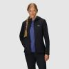 Outdoor Research Women’s Ultima Softshell Hoodie | Wind, Water & Abrasion Resistant, Brushed Inner, UPF 50+, Standard Fit(Black)