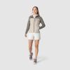 Outdoor Research Women’s Ultima Softshell Hoodie | Wind, Water & Abrasion Resistant, Brushed Inner, UPF 50+, Standard Fit(Pro Khaki/Gravel)
