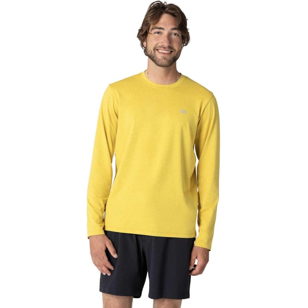imageOutdoor Research Mens ActiveIce Spectrum Sun Long Sleeve TeeAmber Heather