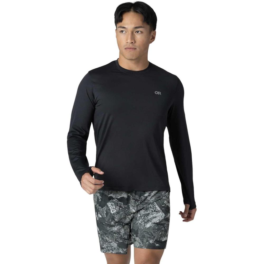 imageOutdoor Research Mens ActiveIce Spectrum Sun Long Sleeve TeeBlack