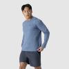 Outdoor Research Men’s ActiveIce Spectrum Sun Long Sleeve Tee(Ascent Blue Heather)