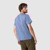 Outdoor Research Men’s ActiveIce Spectrum Sun T-Shirt – Self-Cooling, Quick-Dry, Moisture-Wicking, UPF 50+, Standard Fit(Ascent Blue Heather)