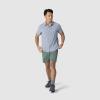 Outdoor Research Men’s Astroman Air Short Sleeve Sun Shirt | Vented Back, Breathable UPF 30+ Snap Button Hiking Top(Slate)