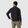 Outdoor Research Men’s Astroman Long Sleeve Sun Shirt | Lightweight UPF 30+ Snap Button Hiking Top, Breathable & Stretchy(Black)