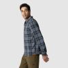 Outdoor Research Men’s Astroman Long Sleeve Sun Shirt | Lightweight UPF 30+ Snap Button Hiking Top, Breathable & Stretchy(Dark Navy Plaid)