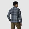 Outdoor Research Men’s Astroman Long Sleeve Sun Shirt | Lightweight UPF 30+ Snap Button Hiking Top, Breathable & Stretchy(Dark Navy Plaid)