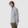 Outdoor Research Men’s Astroman Long Sleeve Sun Shirt | Lightweight UPF 30+ Snap Button Hiking Top, Breathable & Stretchy(Light Pewter Plaid)
