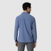 Outdoor Research Men’s Astroman Long Sleeve Sun Shirt | Lightweight UPF 30+ Snap Button Hiking Top, Breathable & Stretchy(Skyline)