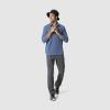 Outdoor Research Men’s Astroman Long Sleeve Sun Shirt | Lightweight UPF 30+ Snap Button Hiking Top, Breathable & Stretchy(Skyline)