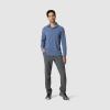 Outdoor Research Men’s Astroman Long Sleeve Sun Shirt | Lightweight UPF 30+ Snap Button Hiking Top, Breathable & Stretchy(Skyline)