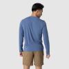 Outdoor Research Men’s Eclipse Sun Long Sleeve Tee | Water & Wind Resistant, Breathable UPF 50+ Lightweight Workout Top(Skyline)