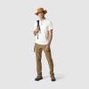 Outdoor Research Men’s Eclipse Sun T-Shirt | Lightweight UPF 50+ Short Sleeve Hiking Tee, Moisture Wicking Workout Shirt(Oyster)