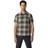 Outdoor Research Men’s Astroman Short Sleeve Sun Shirt | Lightweight UPF 30+ Snap Button Hiking Top, Breathable & Stretchy(Ranger Green Plaid)