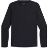 Outdoor Research Men’s Eclipse Sun Long Sleeve Tee | Water & Wind Resistant, Breathable UPF 50+ Lightweight Workout Top(Black)
