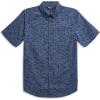 Outdoor Research Men’s Rooftop Short Sleeve Shirt – Button Down Shirt for Men(Skyline Switchback Print)