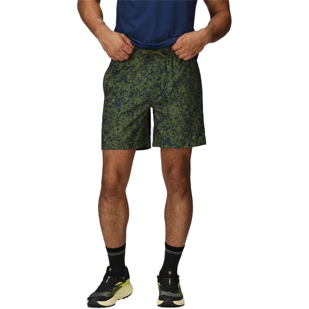 imageOutdoor Research Mens Odyssey Multi Shorts  Water Resistant DWR Side amp Back Pockets UPF 50 Standard FitWillow Atoms