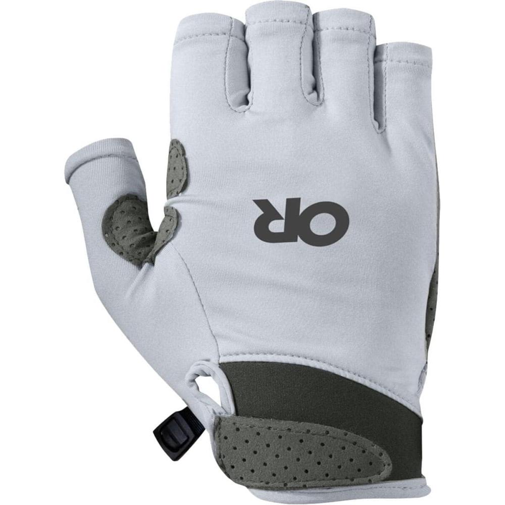 imageOutdoor Research ActiveIce Chroma Sun Gloves  UV Protection Hand Gloves for Men amp Women UPF 50 Breathable FabricTitanium Grey