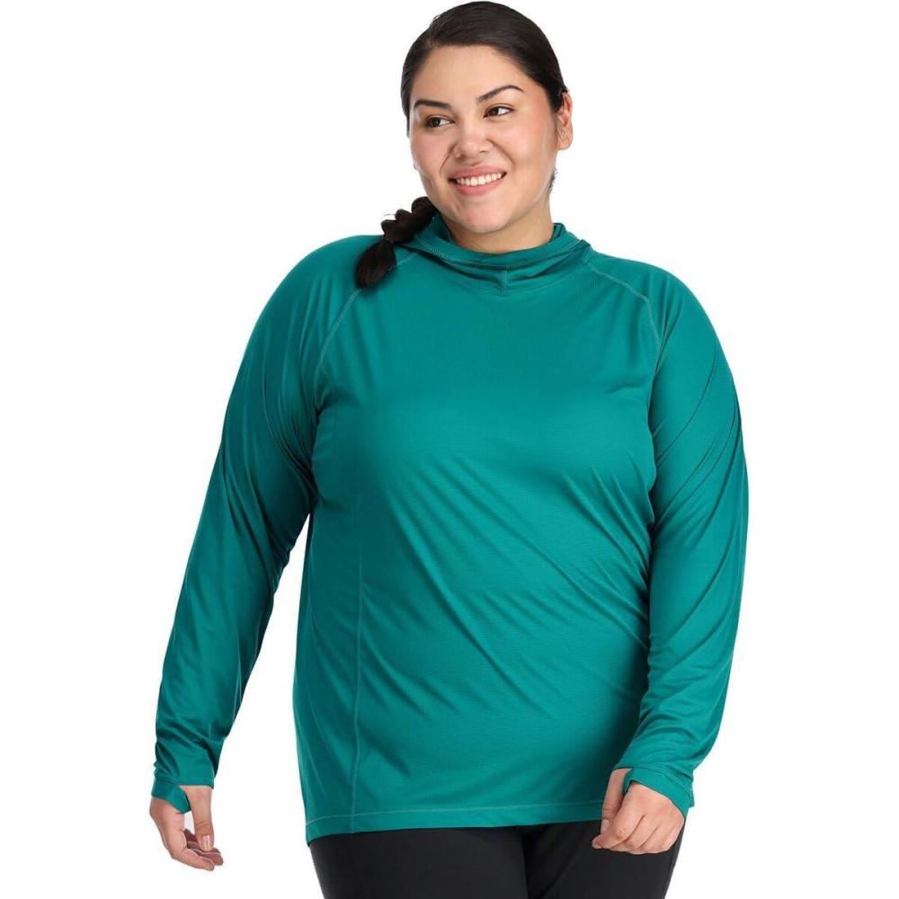 imageOutdoor Research Womens Echo HoodiePlusDeep Lake