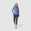 Outdoor Research Women’s ActiveIce Spectrum Sun Hoodie(Ascent Blue Heather)