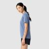 Outdoor Research Women’s ActiveIce Spectrum Sun T-Shirt | Cooling UPF 50+ Short Sleeve Hiking Top, Lightweight UV Shirt(Ascent Blue Heather)