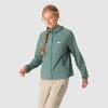 Outdoor Research Women’s Astroman Full Zip Sun Hoodie | Lightweight UPF 30+ Shirt for Hiking & Hot Weather, Moisture Wicking(Malachite)