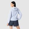 Outdoor Research Women’s Astroman Full Zip Sun Hoodie | Lightweight UPF 30+ Shirt for Hiking & Hot Weather, Moisture Wicking(Titanium Tamarack Print)